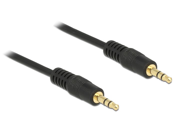 DeLOCK 3m 3.5mm M/M - Zwart