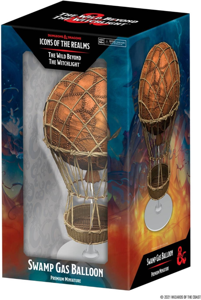 WizKids Dungeons & Dragons Icons of the Realms - The Wild Beyond the Witchlight - Swamp Gas Balloon Premium Set