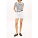 Tommy Hilfiger Gold Button Slim Ss Breton Stp Ecru/dark Night Navy Maat: M