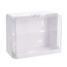 Amazon Basics Handdoekdispenser, voor papieren handdoeken, compatibel met V-vouw, 27 x 14,5 x 21,5 cm, wit