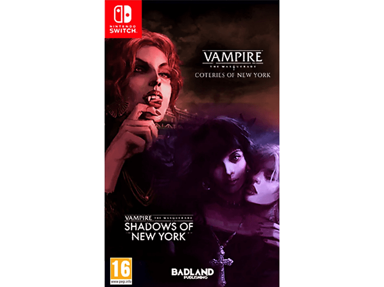 Funstock Distribution Vampire: The Masquerade - Coteries Of New York + Shadows Nintendo Switch