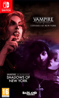Funstock Distribution Vampire: The Masquerade - Coteries Of New York + Shadows Nintendo Switch