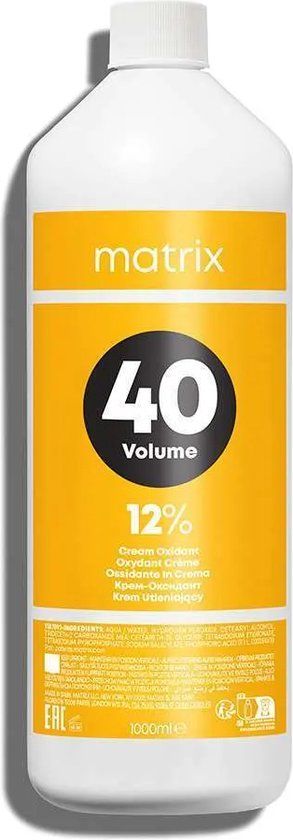 Matrix Cream Developer Oxidant 40 Vol 12% 1000ml