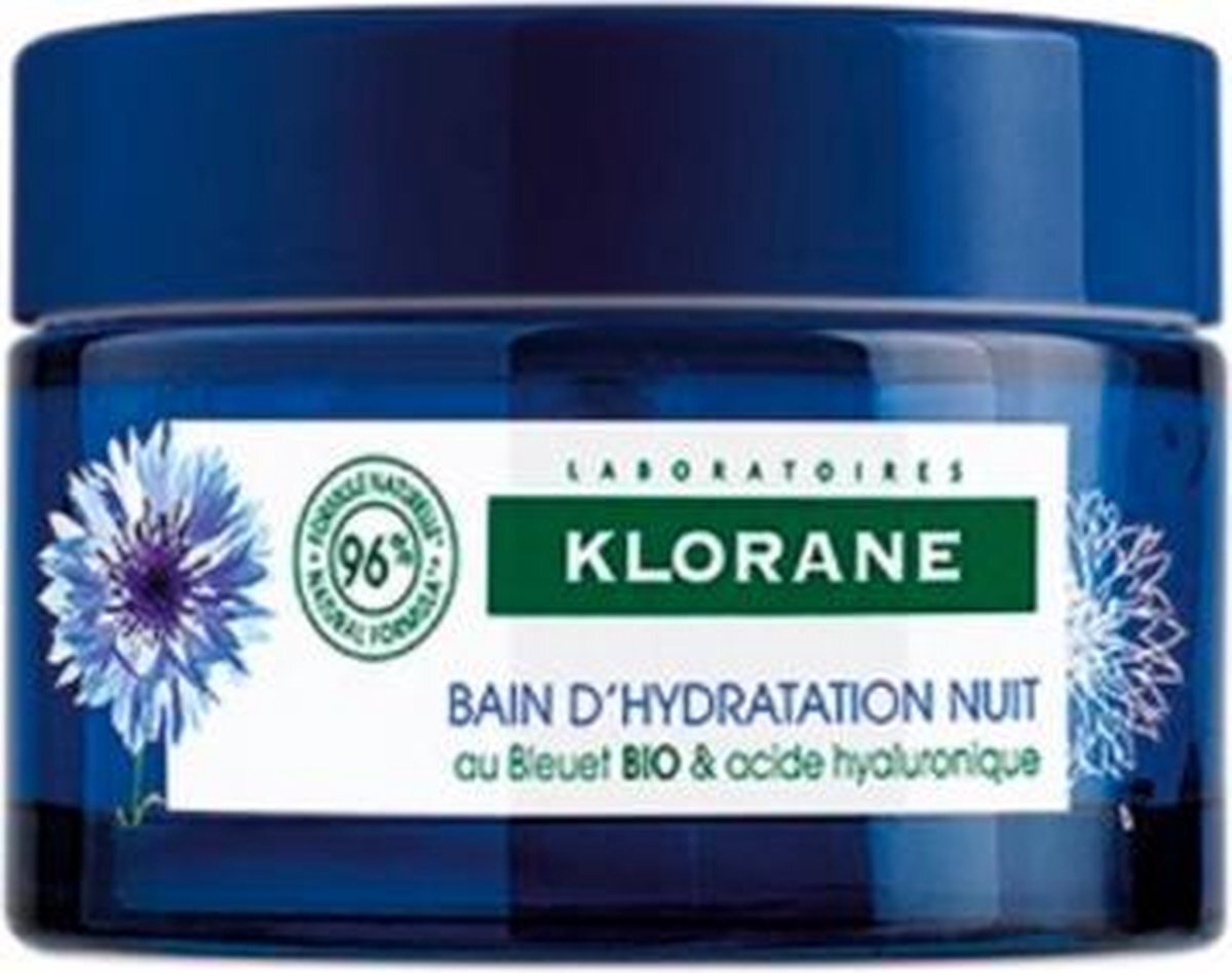 Klorane Organic Cornflower Night Moisturising Bath 50ml