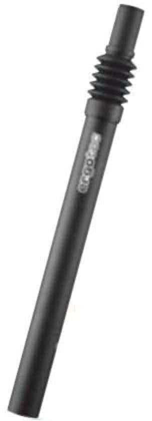 Ergotec Zadelpen Verend Sp-2.0 27.2 X 350 Mm Aluminium Zwart