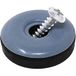 Adsamm PTFE-S-GR-30-32 PTFE-S-GR-30 32 x PTFE-glijders met schroef, grijs-blauw, Ø 30 mm