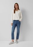 s.Oliver Jeans-Hose BETSY Bootcut Fit Vrouwen Blauw Katoen/Elastaan