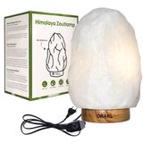 Orakl Dimbare Himalaya Zoutlamp Bliss - 4-6 KG en ca. 25 cm - Nachtlamp - Tafellamp - Cadeauverpakking