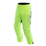 Dainese Ultralichte regenbroek, opvouwbare regenbroek voor motorfietsen, waterdicht en winddicht, voor mannen en vrouwen, fluo geel, XXXL