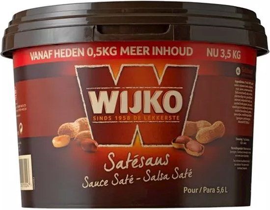 Wijko Satésaus pasta - 3.1 kg