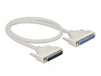 Delock 86910 Seriële kabel Beige 0,5 m D-Sub 37 Pin