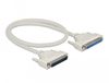 Delock 86910 Seriële kabel Beige 0,5 m D-Sub 37 Pin