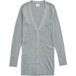 Sun68 - Cardigan tricot Lurex 06 Gris clair K31213
