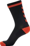 Hummel Action Indoor Sok - sportsokken - gris/orange - Unisexe - Taille 46-48