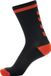 Hummel Action Indoor Sok - sportsokken - gris/orange - Unisexe - Taille 46-48