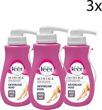 Veet Ontharingscrème - Gevoelige Huid - Silk & Fresh - 400ml x3