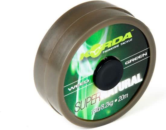 Korda Super Naturel Weedy Green - Onderlijnmateriaal - 11.3 kg