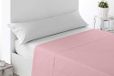Miracle Home Bovenlaken, anti-peeling, zacht en comfortabel, 50% polyester katoen. 270X260. Bed 180. Roze