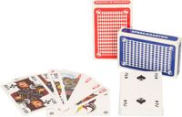 Clown Games Speelkaarten - 6x stuks - Rood en Blauw - Karton