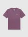 Dickies Mapleton T-shirt Manches Courtes S Violet Vintage Hommes Coupe Droite