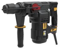 CAT DX27 marteau perforateur 1500 W, SDS-Plus, énergie de frappe 5.0J, capacité de perçage 32 mm, 4 fonctions, anti-vibration, transmission en magnésium (incl. poignée supplémentaire & butée de profondeur)