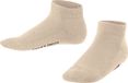 FALKE Family kort eenkleurig katoen sneakersokken enkelsokken kinderen beige - maat 19-22