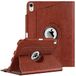 Fintie Draaibare hoes voor iPad (A16) 11e generatie 11 inch (2025), iPad 10e generatie 10,9 inch (2022) - [Ingebouwde penhouder] 360 graden draaibare beschermhoes met standfunctie, bruin