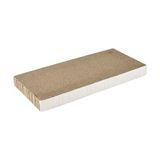 Love Story Platte krabpaal met kattengras, karton, bedrukt, 43 x 21 x 4 cm