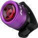 Kellys IO Feu arrière USB - Violet, Rechargeable, 15lm