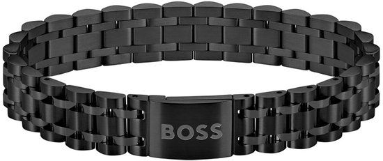 BOSS HBJ1580646 OWAN Heren Polshorloge - Zwart - Staal - 1.20 cm