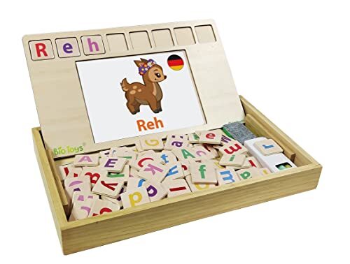 Lexibook Bio Toys Word School tweetalig: Engels - Duits