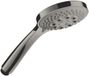 Hotbath Mate M375 handdouche 3 standen 10 cm Geborsteld gunmetal PVD