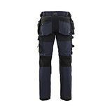 Blåkläder Werkbroek met 4-weg stretch 1522-1645 - Donker marineblauw/Zwart - D100