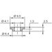 TRU COMPONENTS TC-V5818-203 Isolatieschijf