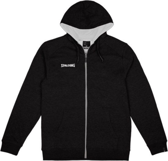 Spalding Flow Zipper Sweater Met Kap Kinderen - Zwart - Maat 152