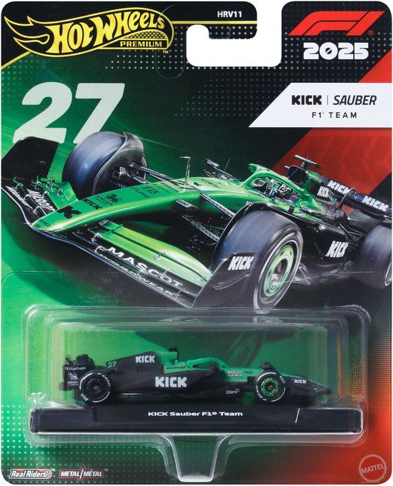 Hot Wheels Premium Formula 1 Sauber Team - Niko Hulkenberg