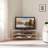 en.casa Tv meubel Berg 110x36x42 cm beige