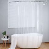 Loti Living Douchegordijn Anti Schimmel – Transparant - Inclusief ringen – Waterdicht - PEVA - Douchegordijn 180x200 cm