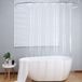Loti Living Douchegordijn Anti Schimmel – Transparant - Inclusief ringen – Waterdicht - PEVA - Douchegordijn 180x200 cm