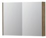 Ink Spiegelkast met 2 dubbelzijdige spiegeldeuren en stopcontact/schakelaar 1105310
