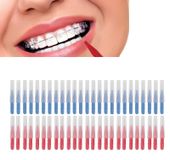 Interdentale Rager (50 pièces) - Brossettes interdentaires - Fil dentaire - Santé bucco-dentaire - Portable - Hygiène bucco-dentaire efficace