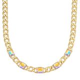 Yokoamii Ketting goudgeel 42 cm