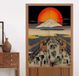 Fine Asianliving Noren Deurgordijn Suruga Street door Hiroshige B80xL130cm