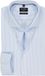 OLYMP No. 6 Six super slim fit chemise - popeline - bleu clair à rayures