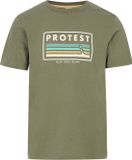 Protest Prtbarn T-shirt Heren Korte Mouwen Ronde Hals Artichoke Green S
