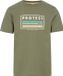 Protest Prtbarn T-shirt Heren Korte Mouwen Ronde Hals Artichoke Green S
