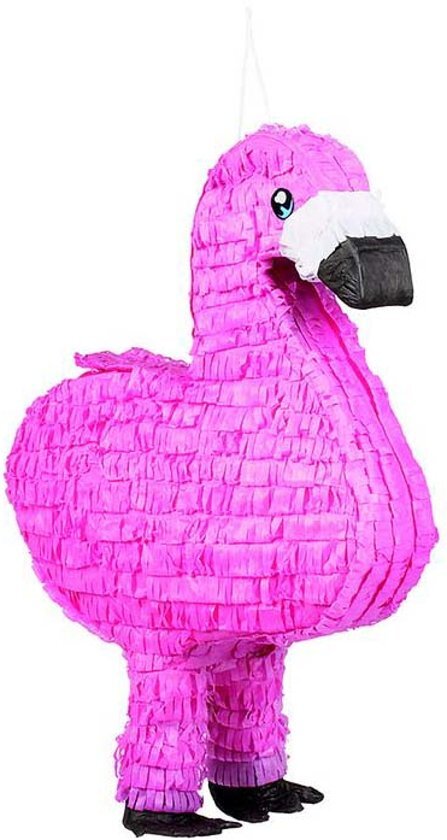 Generik Fuchsia roze flamingo pinata - Feestdecoratievoorwerp