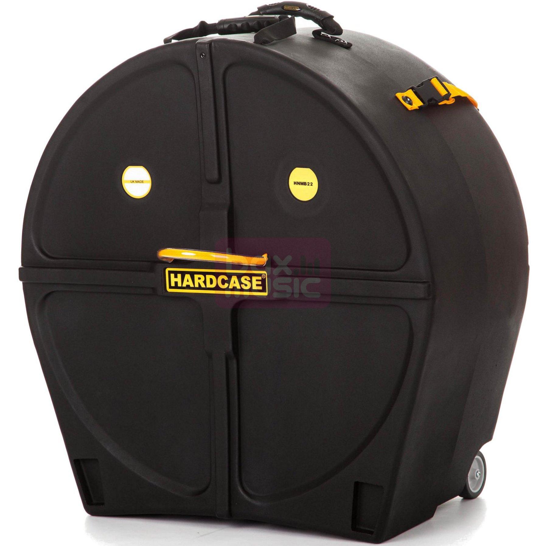 Hardcase HNMB22 koffer voor 22 x 14 inch marching bassdrum