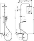 Hansgrohe Vernis Blend - Chroom - 4059625315125