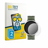 BROTECT - Screenprotector voor Samsung Galaxy Watch 9 (40 mm) - Folie Beschermfolie mat, 2 Stuks